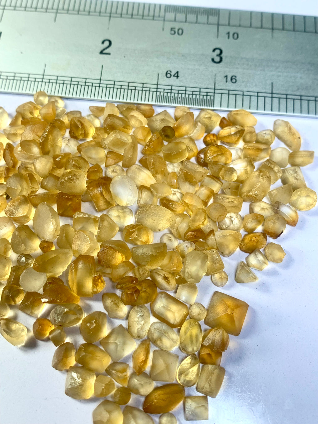 raw citrine for facet 