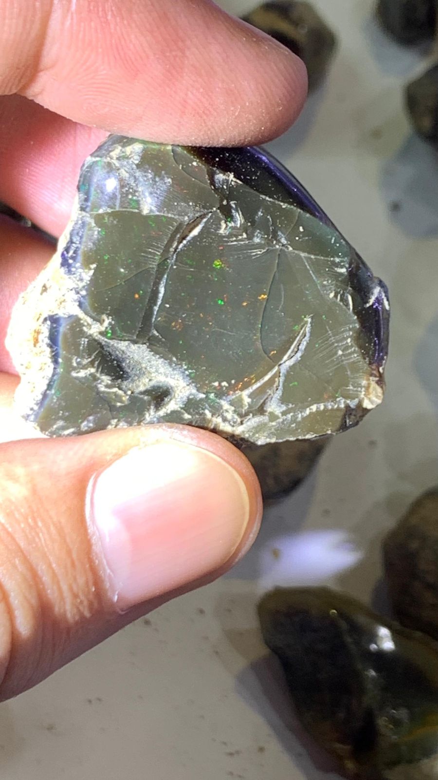 200 Grams Natural Black Ethiopian Opal | Natural Rough Gemstone