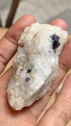 289 And 92 Grams Of Cobalt  Spinel On matrix And Red Spinel On matrix