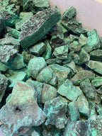 1000 Grams Natural rough malachite for lapidary