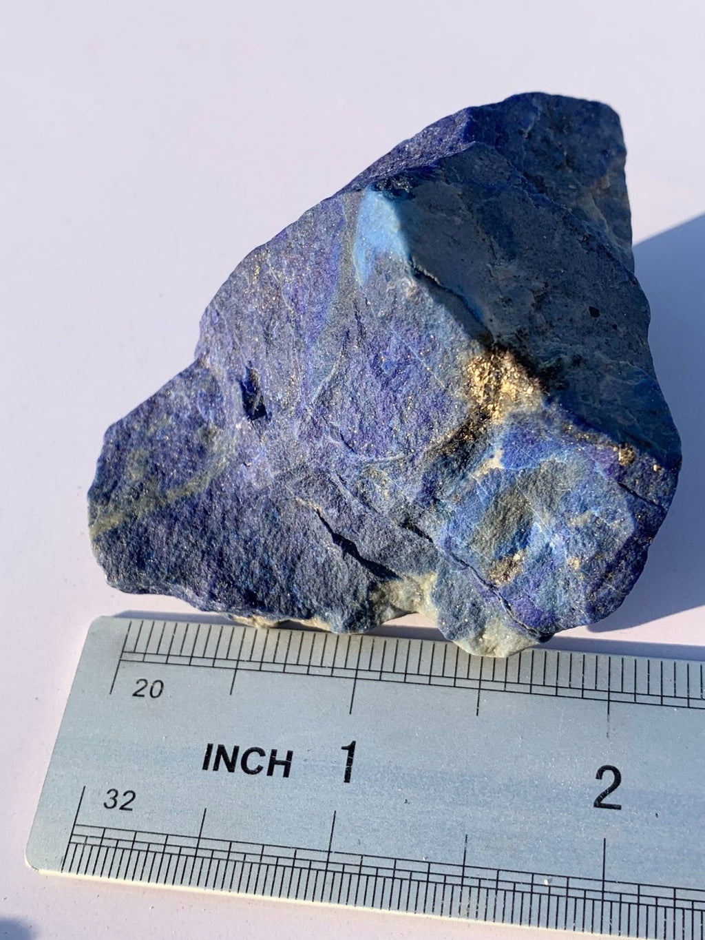 135 Grams Golden Pyrite Good Quality Lapis Lazuli | Afghanistan