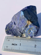 135 Grams Golden Pyrite Good Quality Lapis Lazuli | Afghanistan