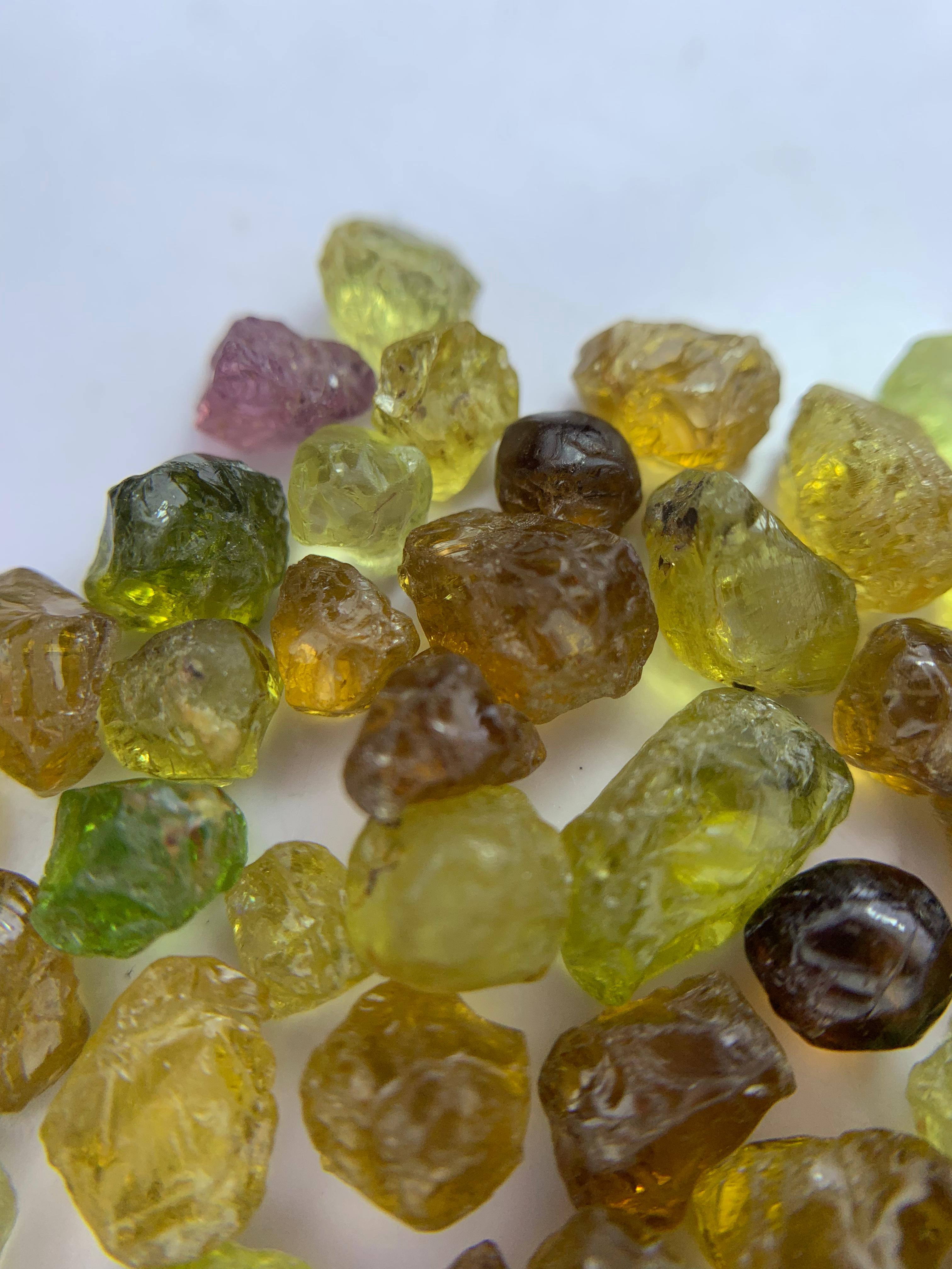 100 Carats Facet Grade Rough Mali Garnet Wholesale Deal