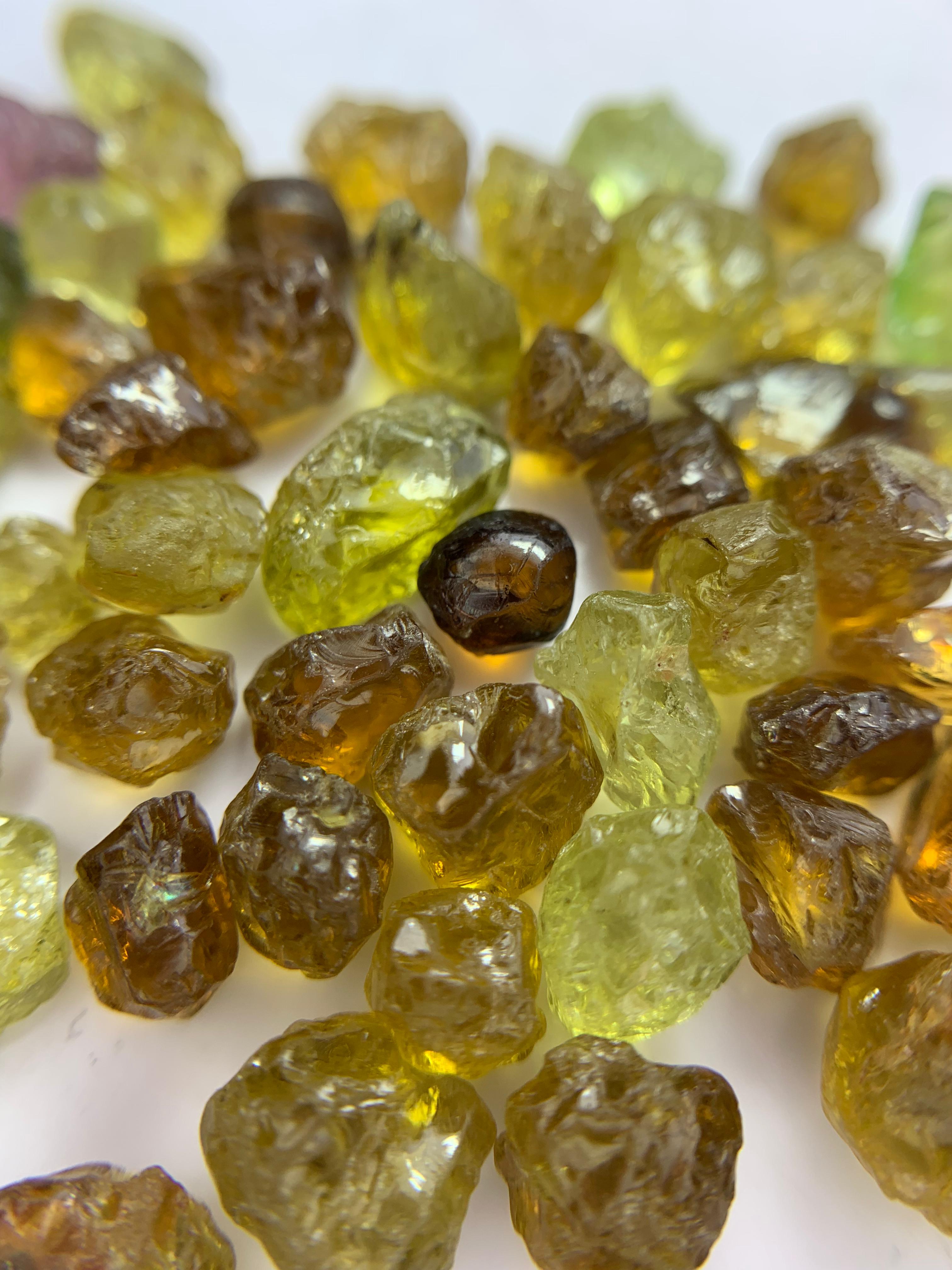 100 Carats Facet Grade Rough Mali Garnet Wholesale Deal