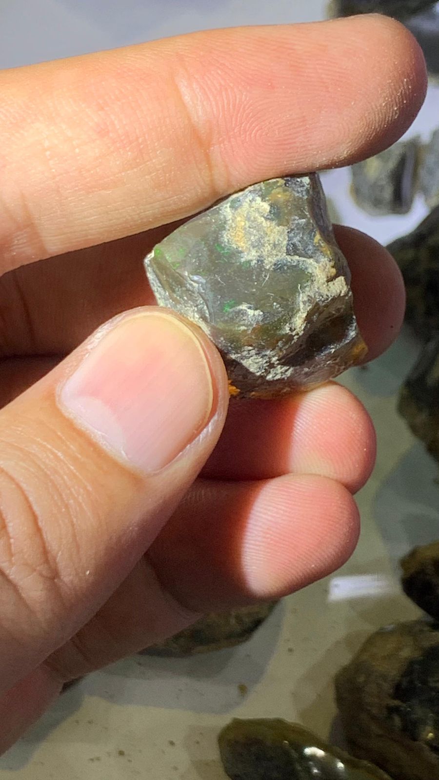 200 Grams Natural Black Ethiopian Opal | Natural Rough Gemstone
