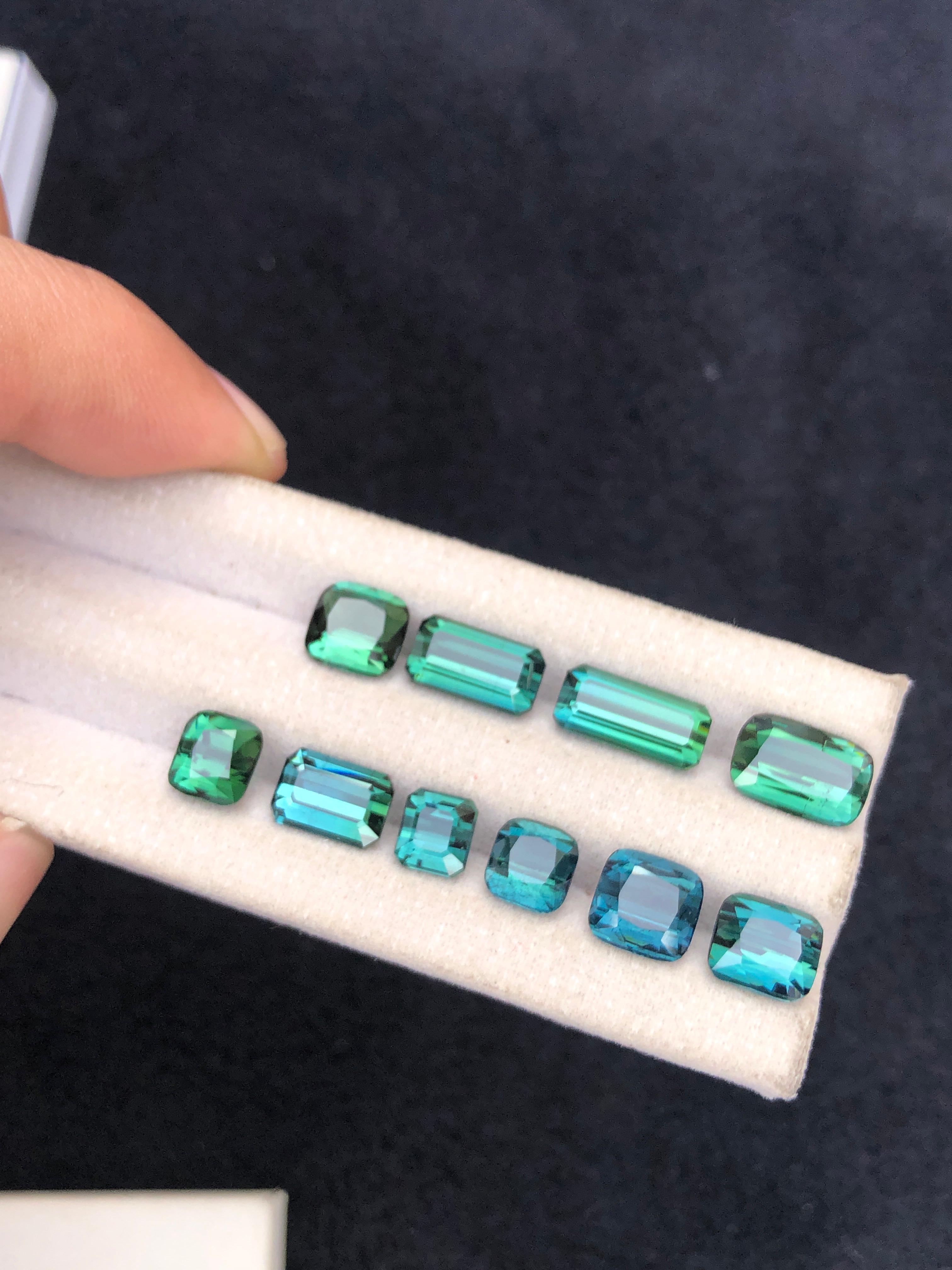 23.70 Carats Tourmaline Loose Cut Lot