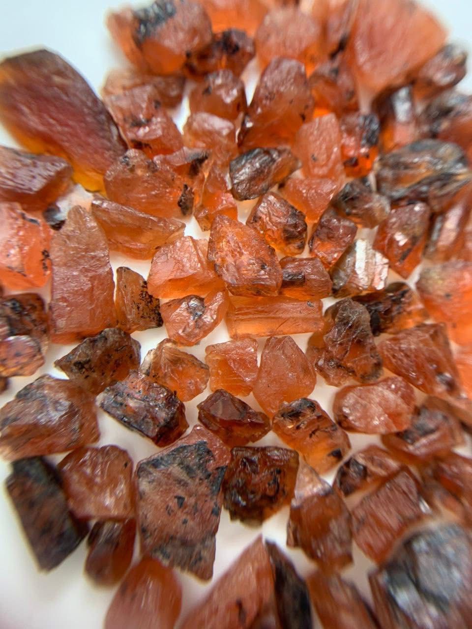 30 Grams Rough Rare Triplite And 21 Carats Chrysoberyl Raw Facet Deal