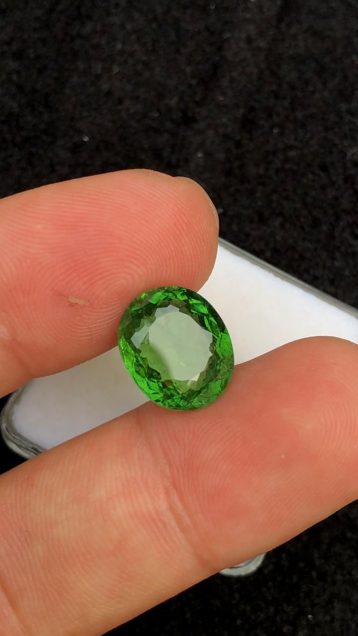 Good Quality Faceted Loose Cut Chrome Tourmaline