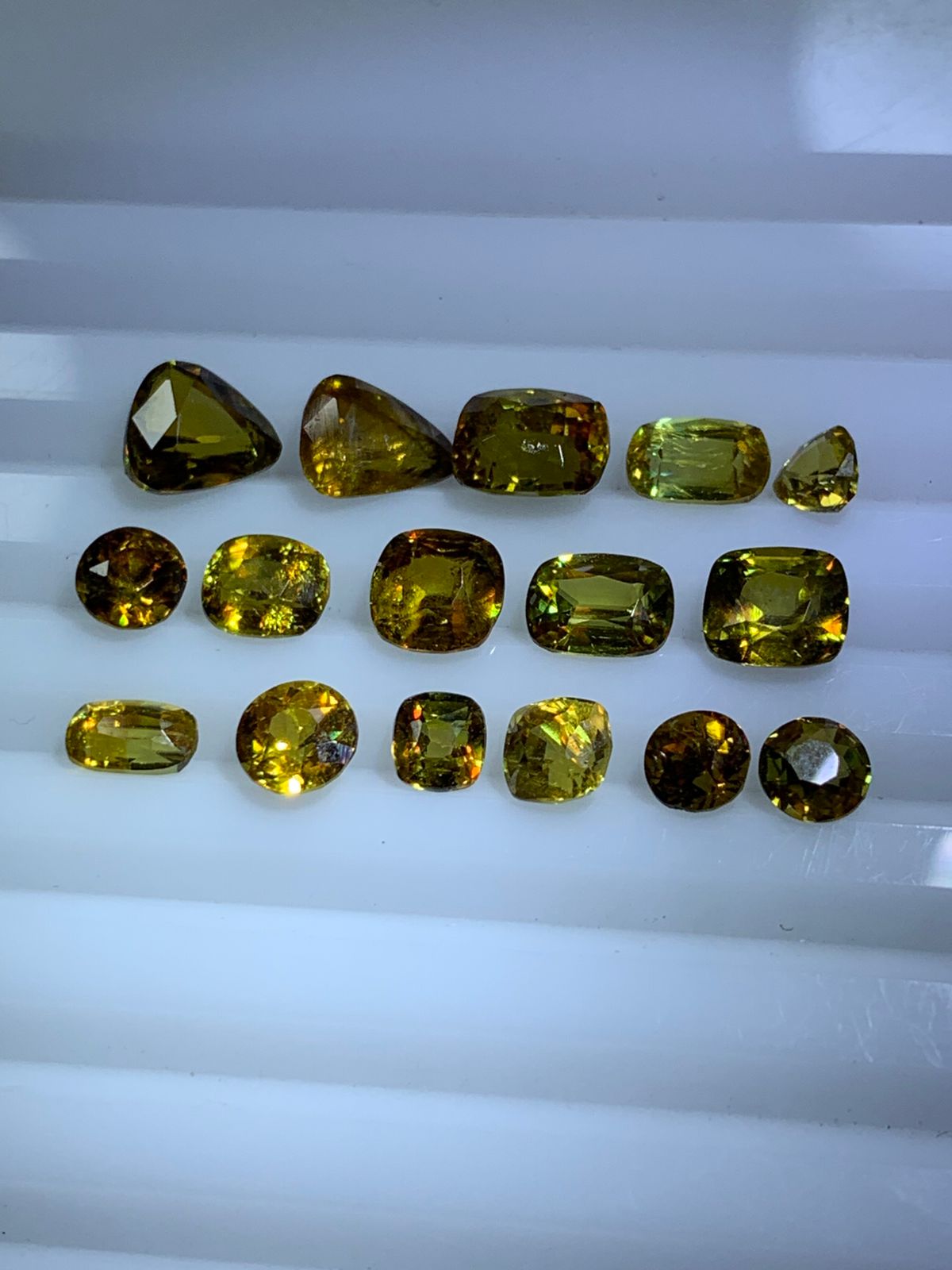 3.93 Carats Natural Hackmanite And 8.65 carats Natural Sphene
