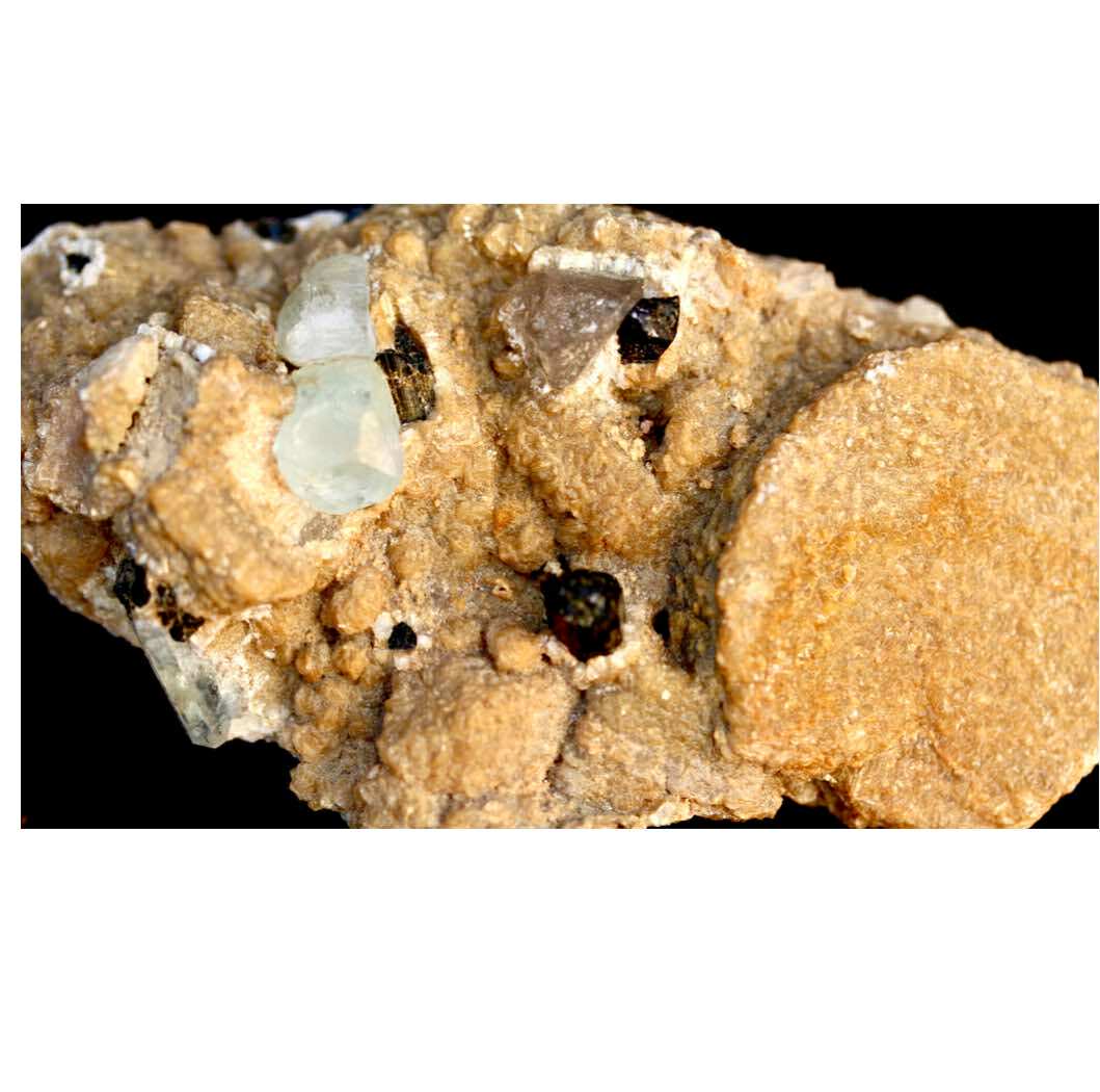 35 Grams Emerald Specimen and 215 Grams Of Aquamarine, topaz, Quartz, Elbaite on Feldespar Beautiful Zircon on Biotite Mica Specimen Deal