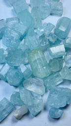 84 Grams Blue Raw Aquamarine For Faceting