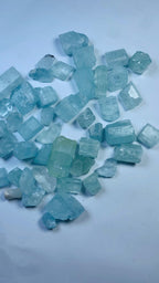 84 Grams Blue Raw Aquamarine For Faceting