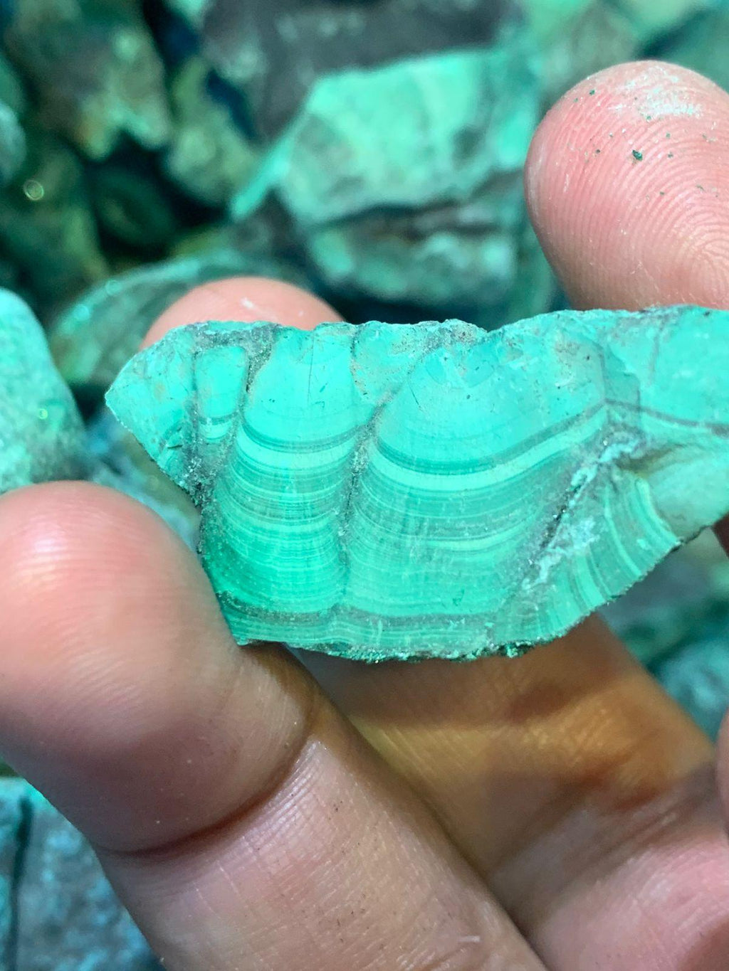 1000 Grams Natural rough malachite for lapidary