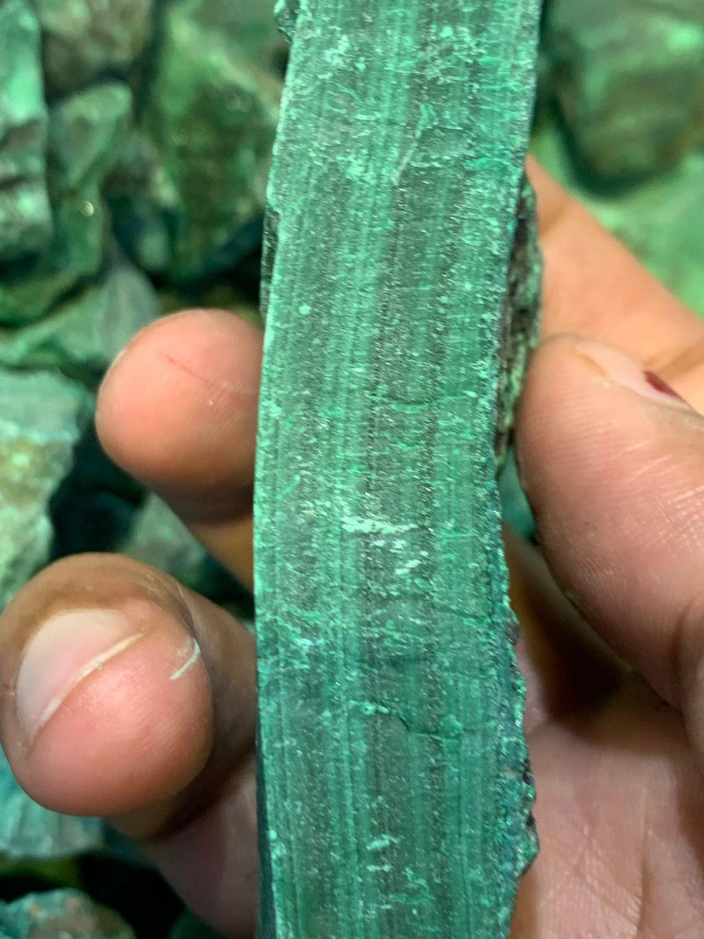 1000 Grams Natural rough malachite for lapidary