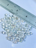 untreated natural rough white topaz

