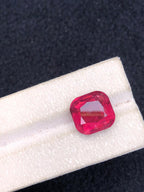 cut rubellite stone
