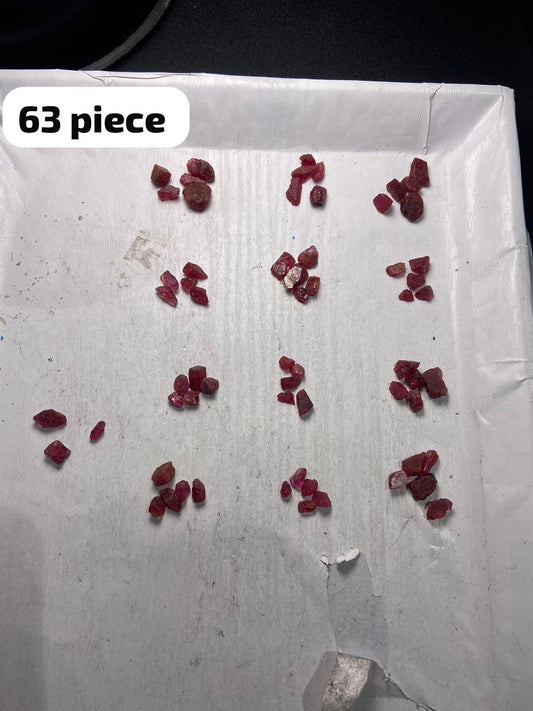 ruby earrings gold