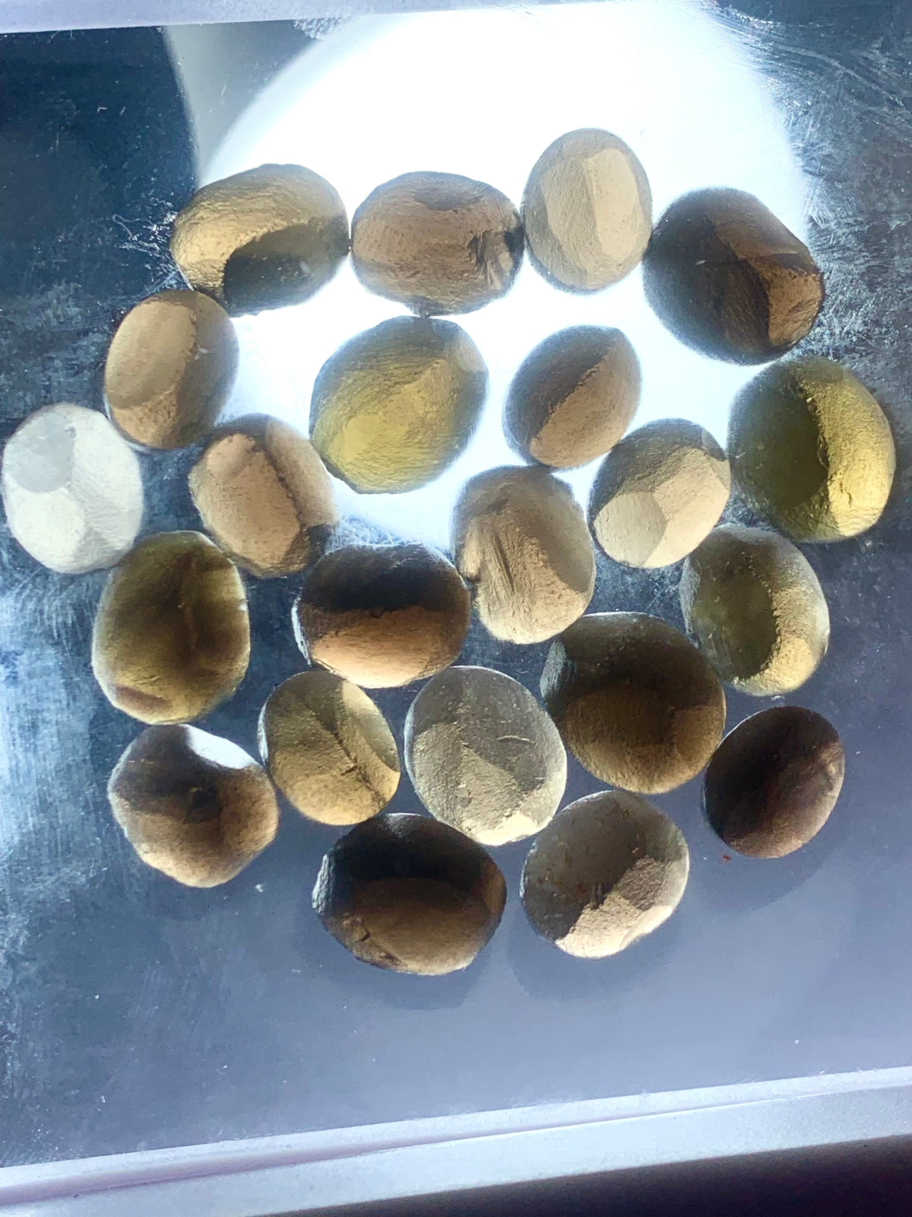 smoky quartz crystals