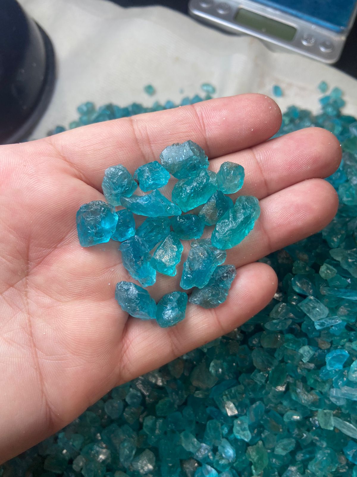 sky blue apatite