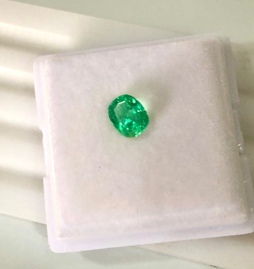 Swat Pakistan 0.60 carat loose emerald single origin

