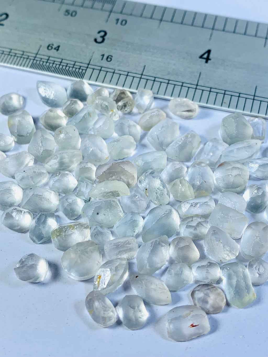 superior quality rough white topaz