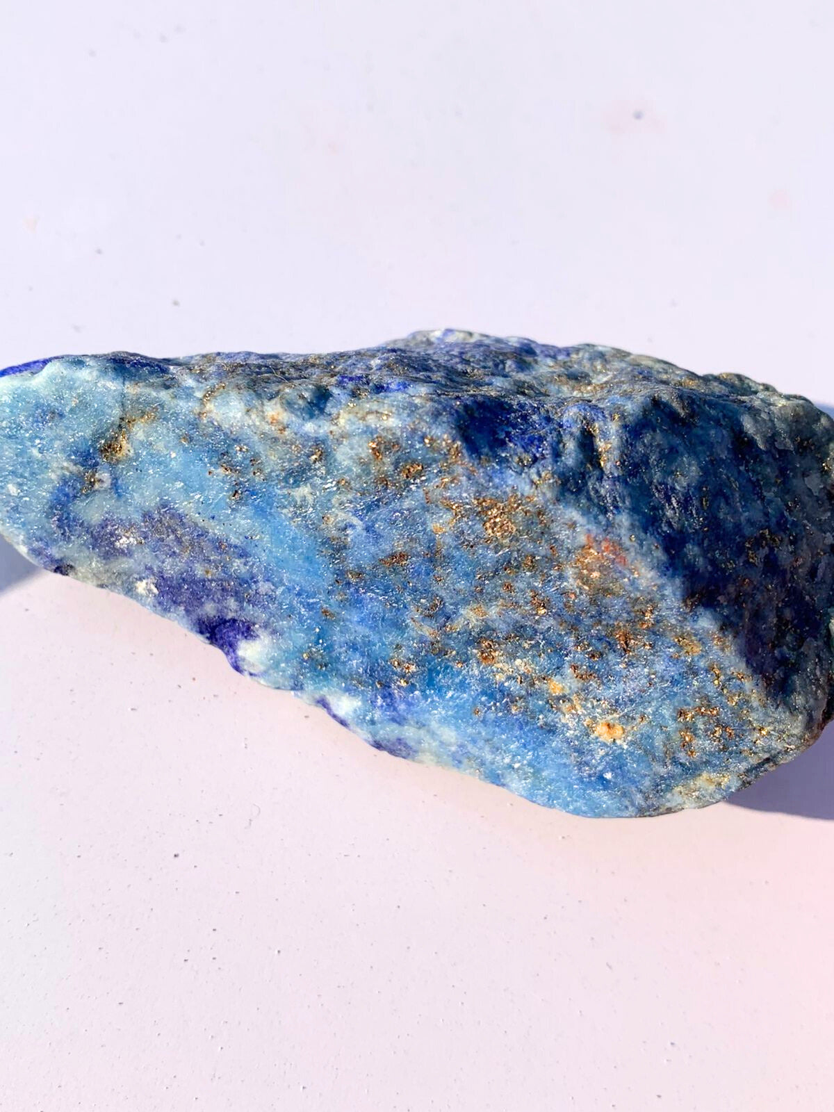 premium 169 grams lapis lazuli gemstone Afghanistan origin


