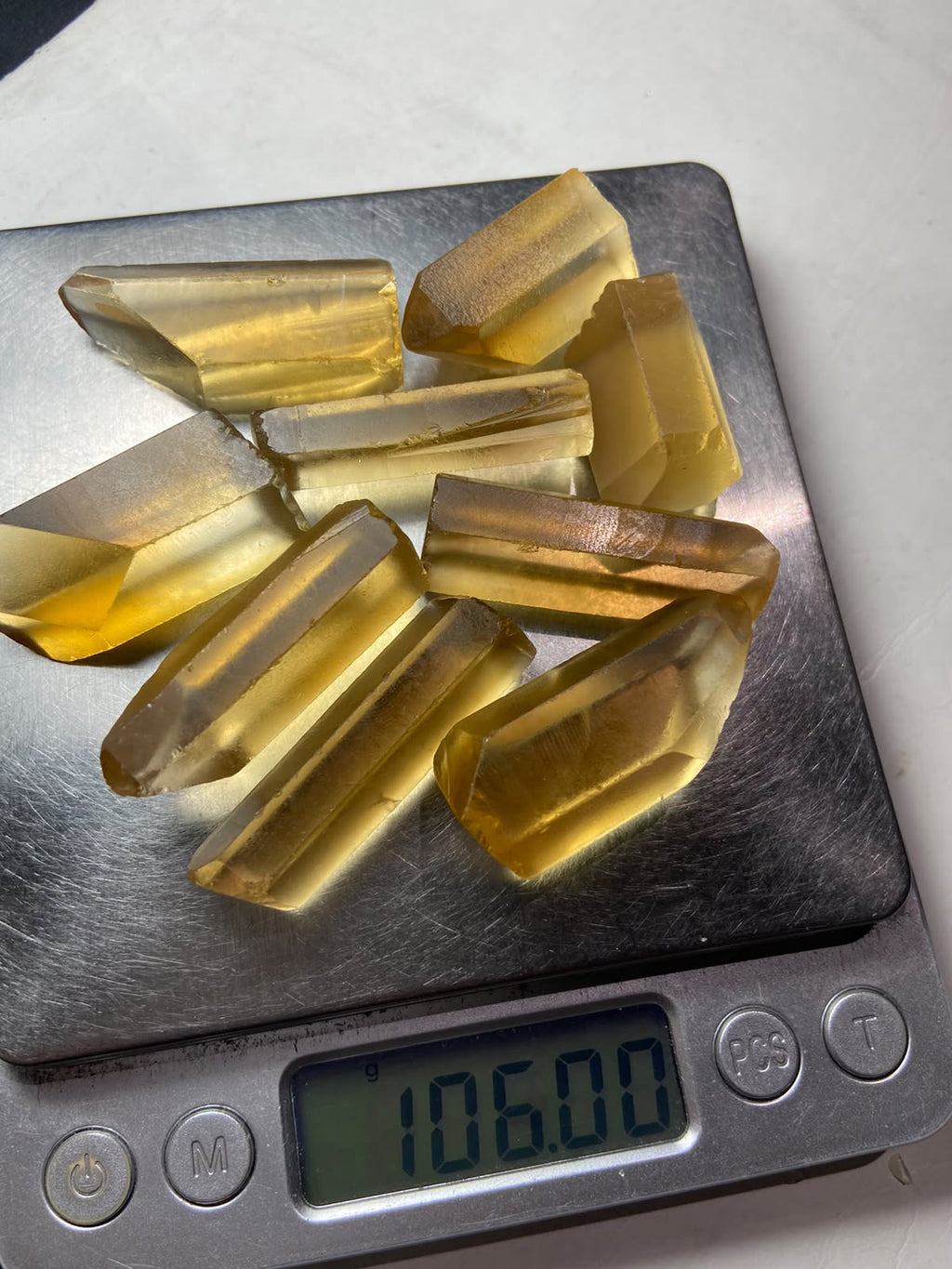 citrine rough stones for custom jewelry