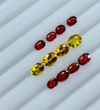 orange sapphire color
